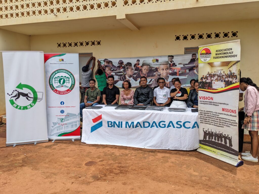 Donation CISCO Tsiroanomandidy et Fenoarivobe (DREN BONGOLAVA)